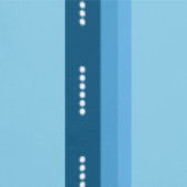 blue faded stripes with dots behang (Zoom)