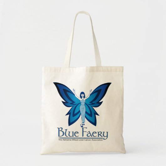 Blue Faery canvas tas (vele stijlen) (Voorkant)