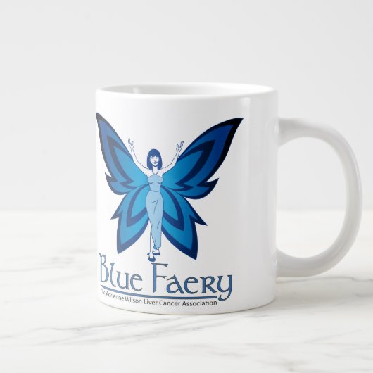 Blue Faery jumbo mok van 20 ounce (Rechts)