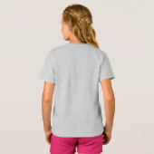 Blue Faery meisjes slogan 3/4-sleeve raglan t-shir T-shirt (Achterkant volledig)