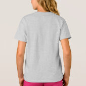 Blue Faery meisjes slogan 3/4-sleeve raglan t-shir T-shirt (Achterkant)