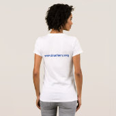 Blue Faery women's mooie trut t-shirt (Achterkant volledig)