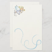Blue Fairy Briefpapier (Voorkant / Achterkant)