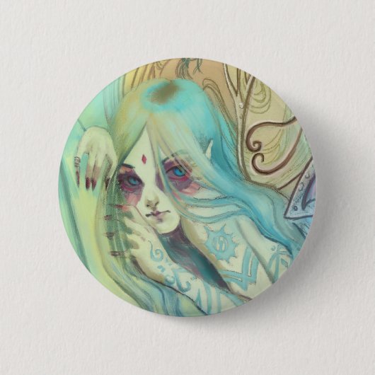 Blue Fairy Button (Voorkant)