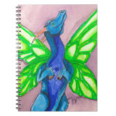 Blue Fairy Dragon Notitieboek (Voorkant)