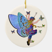 Blue Fairy Dust Ornament (Achterkant)