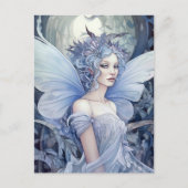 Blue Fairy Fantasy Art Briefkaart (Voorkant)