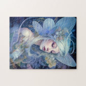 Blue Fairy Fantasy Art Legpuzzel (Horizontaal)