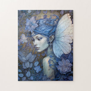 Blue Fairy Fantasy Art Legpuzzel
