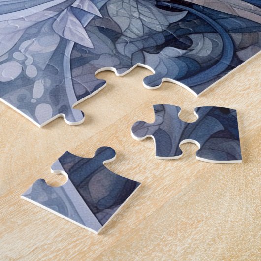 Blue Fairy Fantasy Art Legpuzzel (Zijkant)