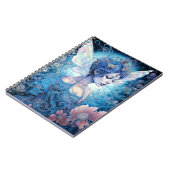 Blue Fairy Fantasy Art Notitieboek (Linkerzijde)