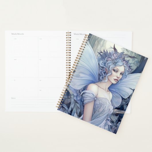 Blue Fairy Fantasy Art Planner (Display)