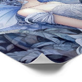Blue Fairy Fantasy Art Poster (Hoek)