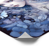 Blue Fairy Fantasy Art Poster (Hoek)
