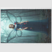 Blue Fairy Forest Decoupage Paper Tissuepapier (Voorkant)