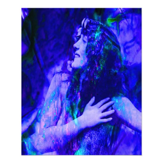Blue Fairy Foto Afdruk (Voorkant)