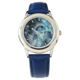 Blue Fairy Horloge