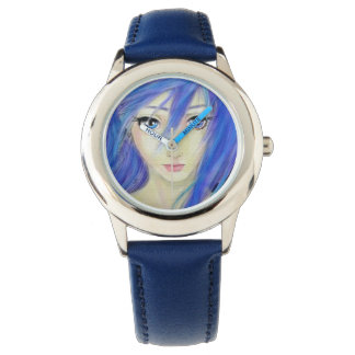 Blue Fairy Horloge