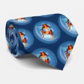 Blue Fairy Night Moon Stropdas (Opgerold)