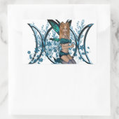 Blue Fairy Rechthoekige Sticker (Tas)