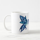 Blue Fairy Wings Faeries Art Koffiemok (Links)