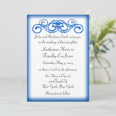 Blue Fairytale rolgordijn Kaart (Staand voorkant)