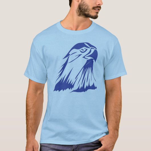 Blue Falcon afbeelding T-shirt (Voorkant)