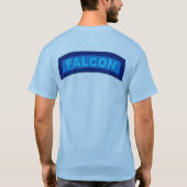Blue Falcon afbeelding T-shirt (Achterkant)