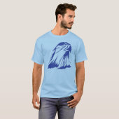 Blue Falcon afbeelding T-shirt (Voorkant volledig)