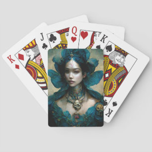 Blue Fantasy Art-speelkaarten Pokerkaarten