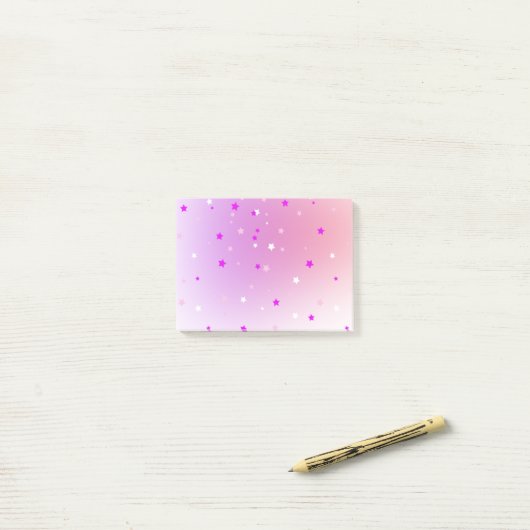 blue fantasy butterfly post-it® notes (Op bureau)