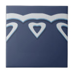 Blue Fantasy Forest Mural Woodland Border Scroll Tegeltje<br><div class="desc">Deze tegel van de rolgrens is een perfecte match voor de tegels van het bos met dieren in dit Collectie. Gebruik dit als een grens rond je tegel of als een aantrekkelijk accent. In tijdloze blauw en wit, herinnerend aan Delft, Blue Willow en Dedham antiek potten. Het floreel- en folieontwerp...</div>