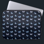 Blue Fantasy sterrenstelsel vlinders Laptop Sleeve<br><div class="desc">Blue Fantasy sterrenstelsel vlinders</div>