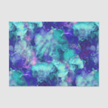 Blue Fantasy waterverven :