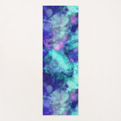 Blue Fantasy waterverven : Yogamat (Voorkant)