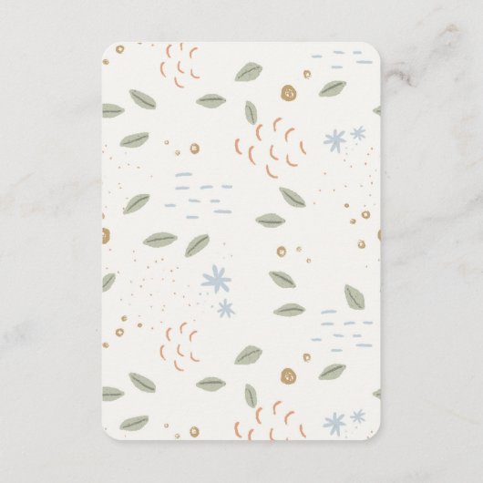 Blue Farmers Market Boerderij Luier Raffle Insert Informatiekaartje (Achterkant)