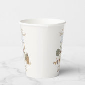 Blue Farmers Market Boerderij Verjaardag Papieren Bekers (Rechts)