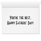 Blue Father Ladybug in een Necktie (Binenzijde Horizontaal (Onderkant))