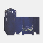 Blue Favor Box Bedankdoosjes (Uitgevouwen)
