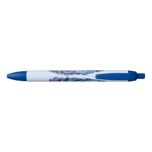 Blue Feather Pen (Achterkant)