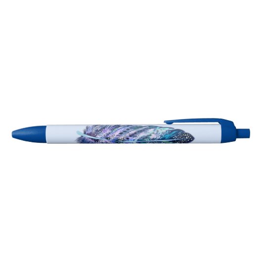 Blue Feather Pen (Bovenkant)