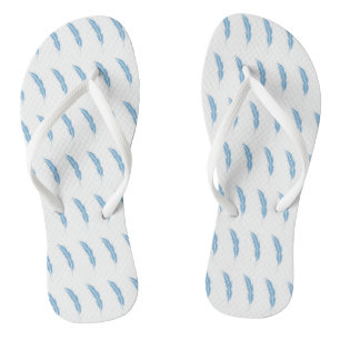 Blue Feather teenslippers