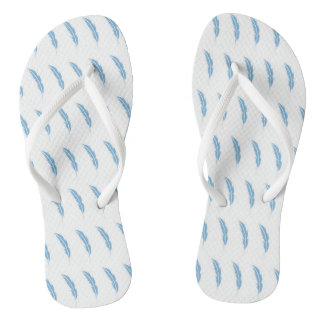 Blue Feather teenslippers