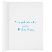 Blue Feathers & Birds Flying Twin Verlies Sympathi (Binnen (Rechts))