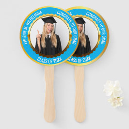 Blue feliciteert onze Afstudeerder fotoklas van 20 Handwaaier