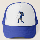 Blue Fencer Trucker Pet (Voorkant)
