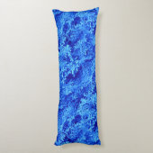 Blue Fern Lichaamskussen (Achterkant (Verticaal))