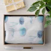 Blue Fiesta Fireworks Print Tissue Paper Tissuepapier (Geschenk)