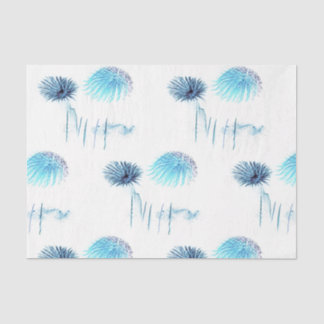 Blue Fiesta Fireworks Print Tissue Paper Tissuepapier