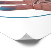 Blue Fingers Zen 1 Poster (Hoek)